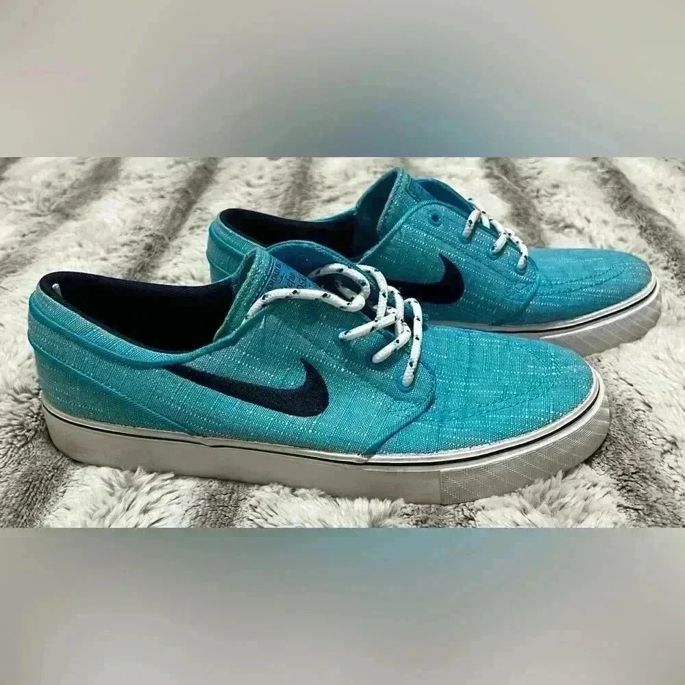 Nike Stefan Janoski Blue Skateboarding Shoes